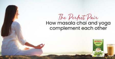 Masala chai and yoga
