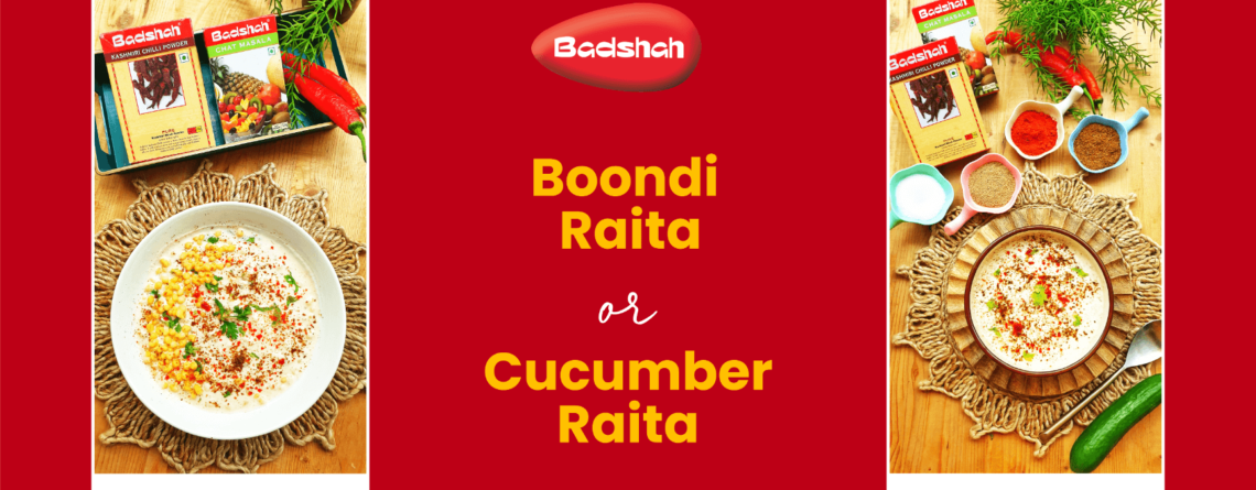 Boondi and Cucumber Raita Recipes
